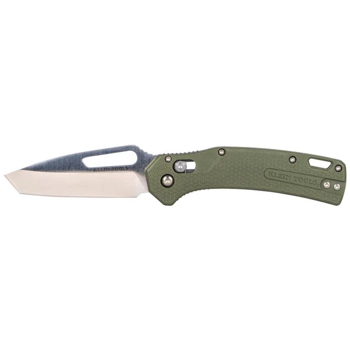 KTO Tanto Blade Knife, Moss Green OGK001GNT