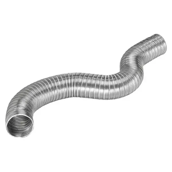 Lambro 302L 8-Ft. Flexible Semi-Rigid Aluminum Duct (4 In. Diameter)