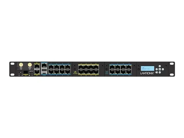 Lantronix 8-Port LM83X – 250 GB – Twisted Pair – 3 Total Expansion Slot(s) – 8 x Network