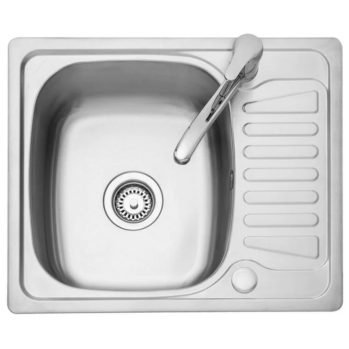 Leisure Compact 1.0 Bowl Satin Stainless Steel Kitchen Sink CPTSQ580/
