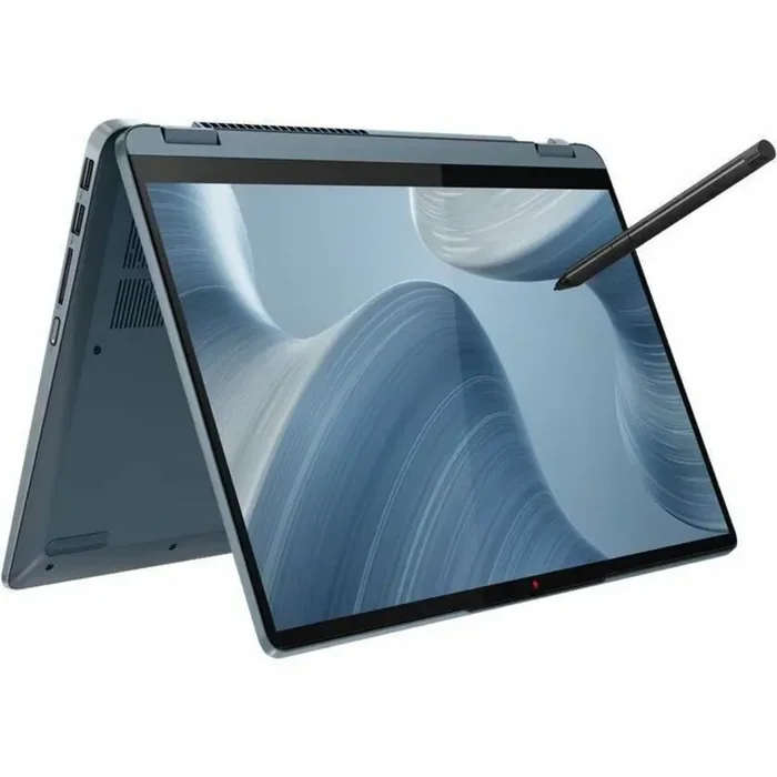 Lenovo Flex 7 14IRU8 82Y20003US 14″ Touchscreen Convertible 2 in 1 Notebook – 2.2K – 2240 x 1400 – Intel Core i7 13th Gen i7-1355U Deca-core (10 Core) 1.70 GHz – Intel Evo Platform – 16 GB Total RAM – 16 GB On-board Memory – 1 TB SSD – Stone Blue