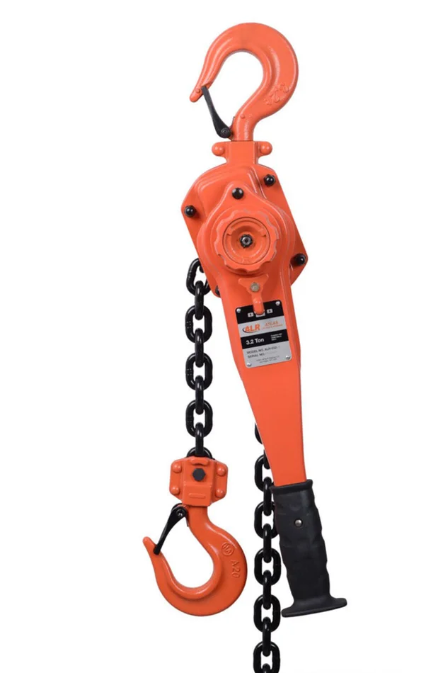 Lever Hoist 3.2T 5′ Chain 7050 lbs Ship Hook ALH-032-05-SH