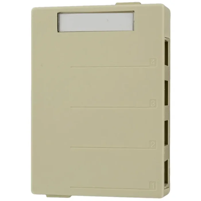 Leviton Quickport 4 Socket Surface Mounting Box