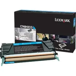 Lexmark High Yield Laser Toner Cartridge – Cyan – 1 / Pack