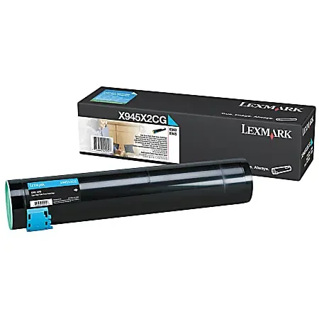 Lexmark™ X945X2CG Cyan Toner Cartridge