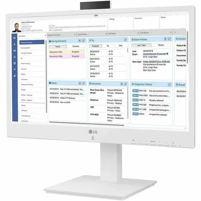 LG 24CR670NK6N All-in-One Thin Client – Intel Celeron N5105 Quad-core (4 Core) 2 GHz –