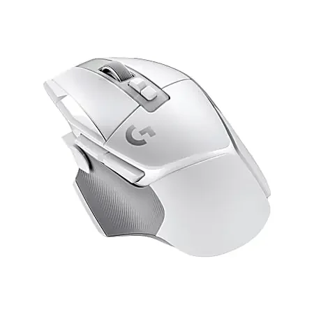 Logitech G LIGHTSPEED G502 X Gaming Mouse – Optical – Wireless – White – USB – 25600 dpi – Scroll Wheel