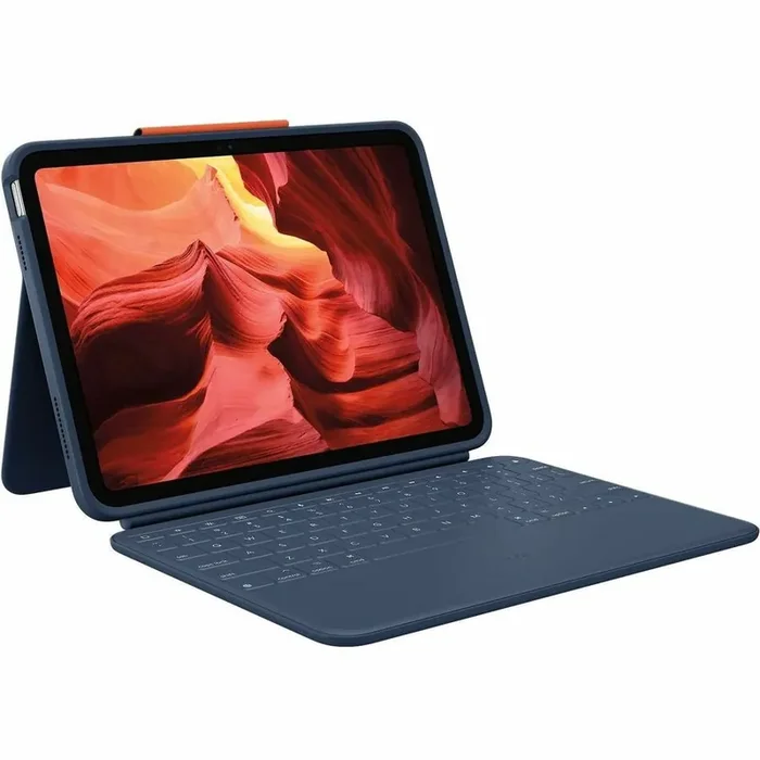 Logitech Rugged Combo 4 Rugged Keyboard/Cover Case Apple iPad (10th Generation) Tablet,