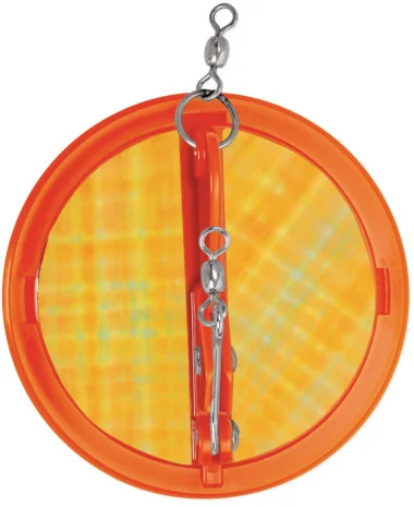 Luhr Jensen Dipsy Diver – Fire / Silver Bottom Moonjelly – 2 1/4″