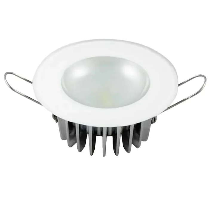 Lumitec Mirage – Flush Mount Down Light – Glass Finish/No Bezel – Warm White Dimming