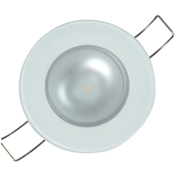 Lumitec Mirage Flush Mount Down Light Spectrum RGBW – Glass Bezel