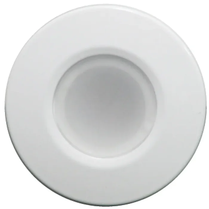 Lumitec Orbit – Flush Mount Down Light – White Finish – 2-Color Blue/White Dimming