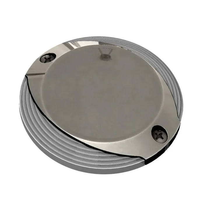Lumitec Scallop Pathway Light – Warm White – Stainless Steel Housing