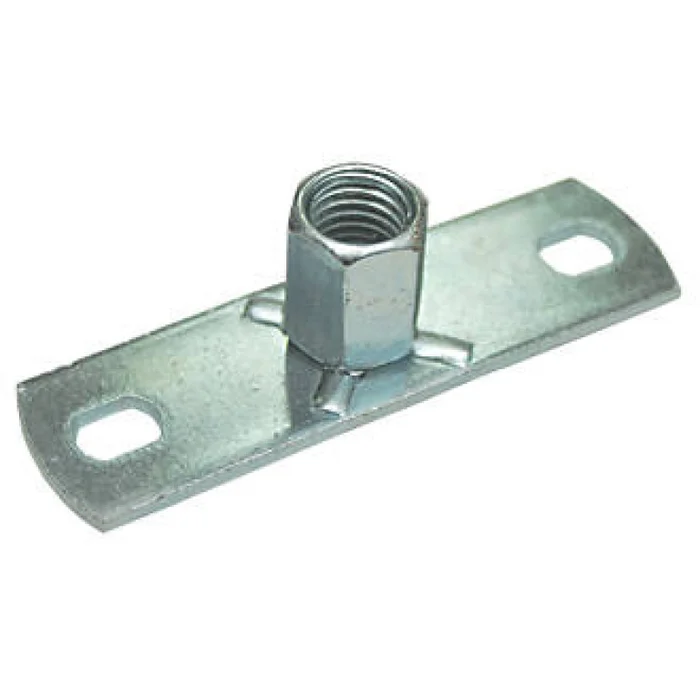 M10 BZP Steel Backplates Male