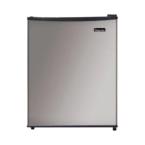 Magic Chef MCAR240SE2 2.4 Cubic-Ft Stainless Steel Refrigerator