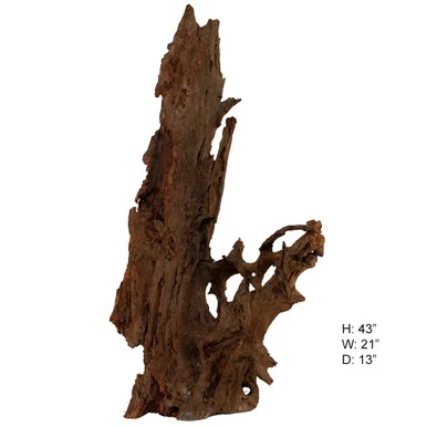 Malaysian Driftwood, Super WYSIWYG 43″ x 21″