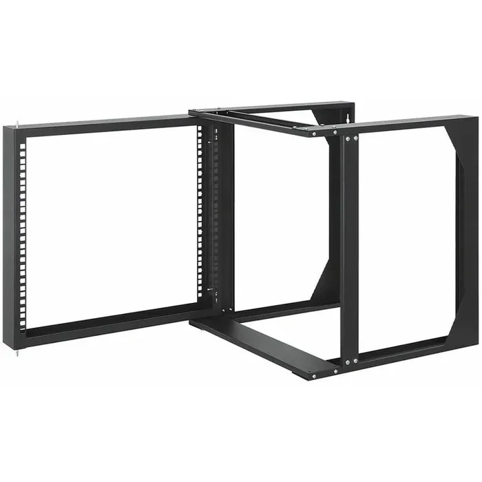 Manhattan 19″ Wall Mount 2-Post Open Frame Network Rack, 9U – For Network Equipment,