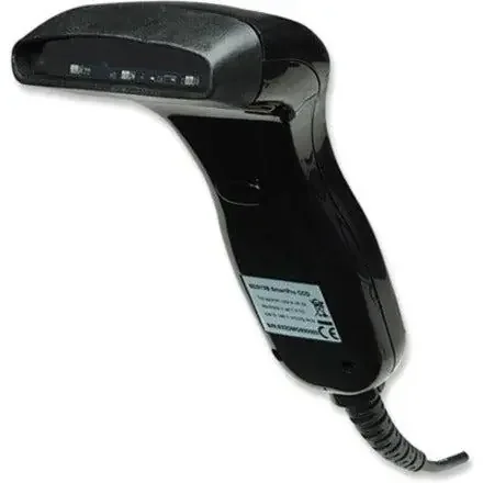 Manhattan Contact CCD Handheld Barcode Scanner, USB, 80mm Scan Width, Cable 152cm, Max Ambient Light 3,000 lux (sunlight), Black, Three Year Warranty, Box