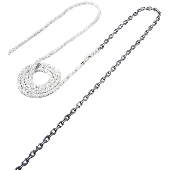 Maxwell Anchor Rode – 20‘-5/16″ Chain to 200‘-5/8″ Nylon Brait