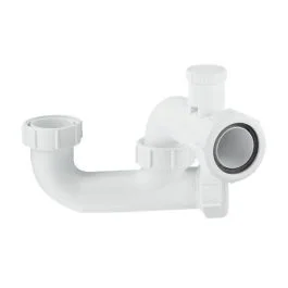 McAlpine SM10V Anti Syphon Bath Trap 40mm x 50mm Seal with Cleaning Eye