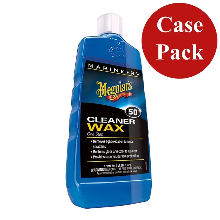Meguiar‘s Boat/RV Cleaner Wax – 16 oz – *Case of 6*