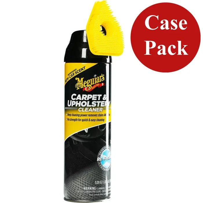Meguiar‘s Carpet & Upholstery Cleaner – 19oz. *Case of 6*