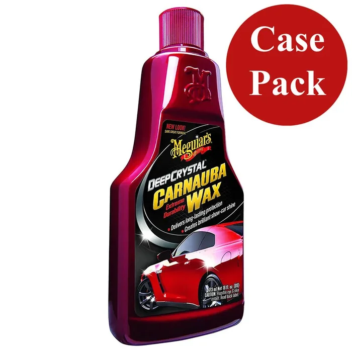 Meguiar‘s Deep Crystal® Carnauba Wax – 16oz *Case of 6*