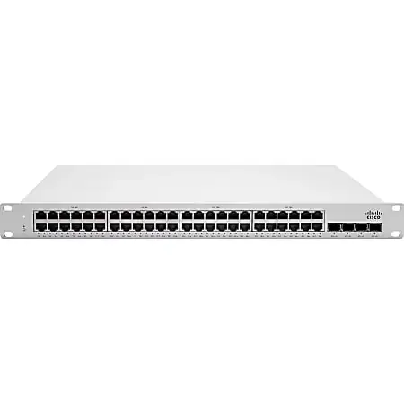 Meraki MS225-48 Ethernet Switch – 48 Ports – Manageable – Gigabit Ethernet, 10 Gigabit Ethernet – 10/100/1000Bas – MS22548HW