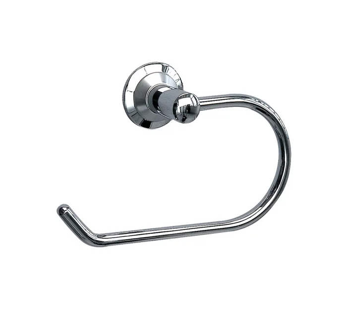 Metro Toilet Roll Holder Satin – Chrome
