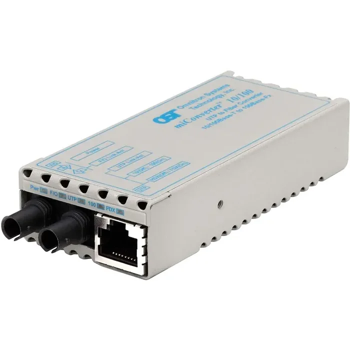 Miconverter 10/100 Plus Ethernet Fiber Media Converter Rj45 St Multimode 5Km 1120-0-6