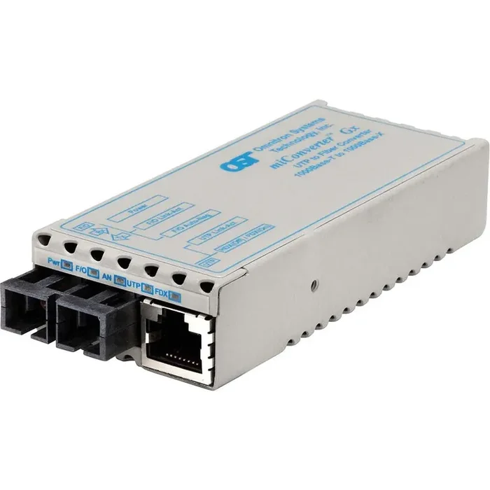 Miconverter 1000Mbps Gigabit Ethernet Fiber Media Converter Rj45 Sc Single-Mode 80Km