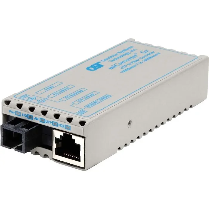 Miconverter 1000Mbps Gigabit Ethernet Single-Fiber Media Converter Rj45 Sc Single-Mode Bidi 20Km 1210-1-6