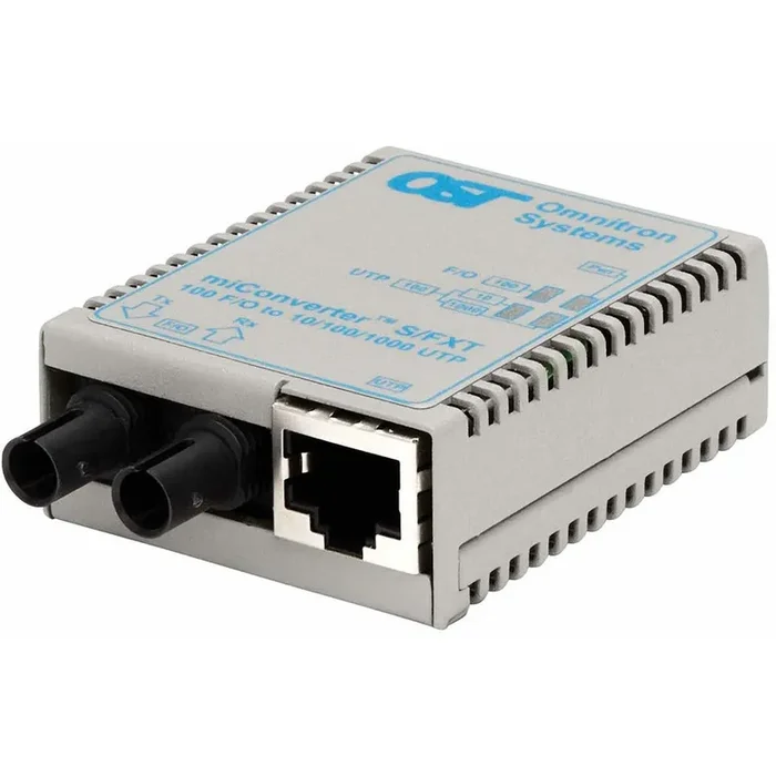 miConverter/S 10/100 Ethernet Fiber Media Converter RJ45 ST Multimode 5km 1600-0-1