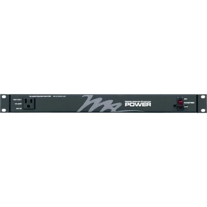 Middle Atlantic Rackmount Power Strip – Surge Protection – 9 Outlet, 20A