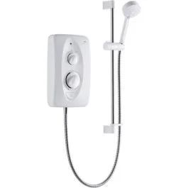 Mira Jump Multi-Fit Electric Shower 10.8kW – White / Chrome