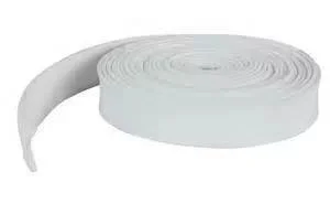 Misc Vendor Step Gasket (Per Foot) White Pvc – No Holes, Narrow Profile | PH316