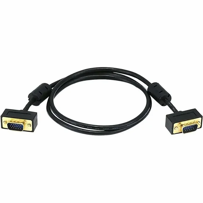 Monoprice Ultra Slim VGA Video Cable – 3 ft VGA Video Cable for Video Device, Monitor,