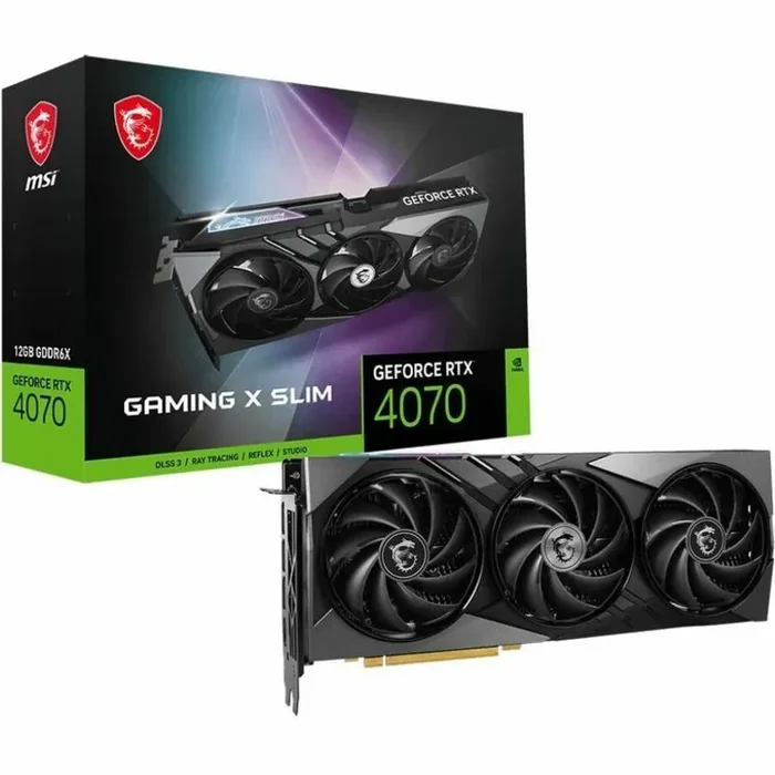MSI NVIDIA GeForce RTX 4070 Graphic Card – 12 GB GDDR6X – 7680 x 4320 – 2.63 GHz Boost Clo
