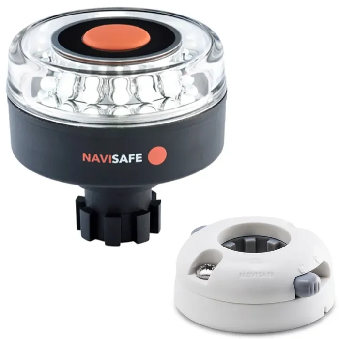 Navisafe Navilight 360° 2NM w/Navibolt Base & Horizontal Mount – White