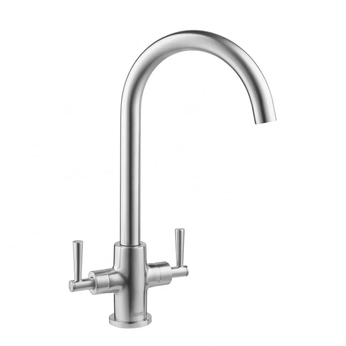 Nelson Sink Mixer – Brushed Chrome