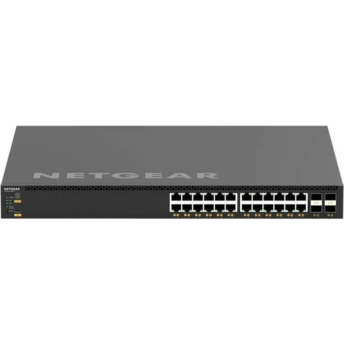 Netgear AV Line M4350-24X4V Ethernet Switch – 24 Ports – Manageable – 25 Gigabit Ethernet