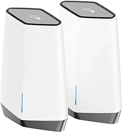 Netgear® Orbi Pro Wi-Fi 6 AX6000 Business Tri-Band Wi-Fi Mesh System, SXK80-100NAS