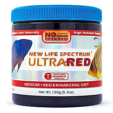 New Life Spectrum Naturox Series – Ultra Red Medium Pellet (2mm) 150 gr.