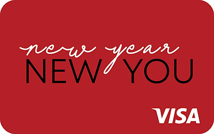 New Year New You Prepaid Virtual Visa, 25.00
