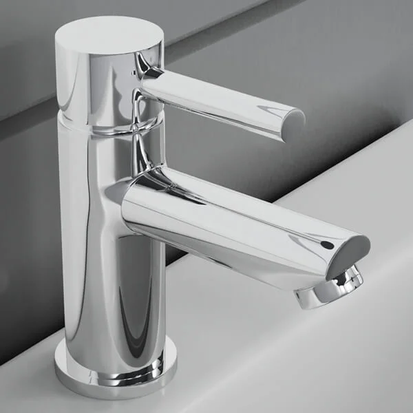 Nuie Series-2 Chrome Mono Basin Mixer Tap, Stick Handle, Deck Mounted