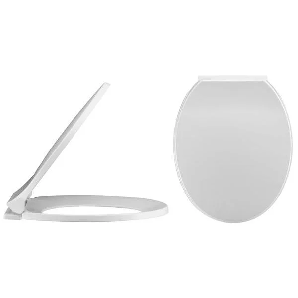Nuie Standard Round Bottom Fix Soft Close Toilet Seat And Cover – NTS010