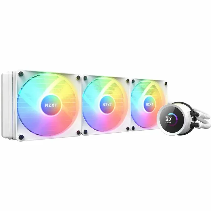 NZXT Kraken 360 RGB RL-KR360-W1 Cooling Fan/Radiator/Water Block/Pump – 1 Pack