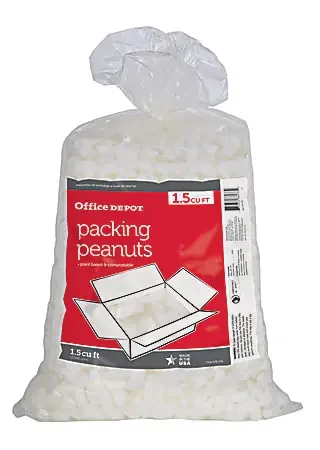 Office Depot® Brand Loose-Fill Packing Peanuts, 1.5 Cu Ft