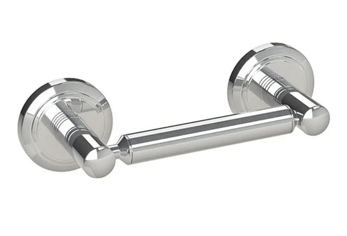 Oslo Double Post Toilet Roll Holder – Chrome