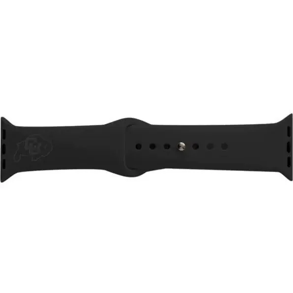 OTM University of Colorado – Boulder Silicone Apple Watch Band, Classic OC-CCU-ABAA00A